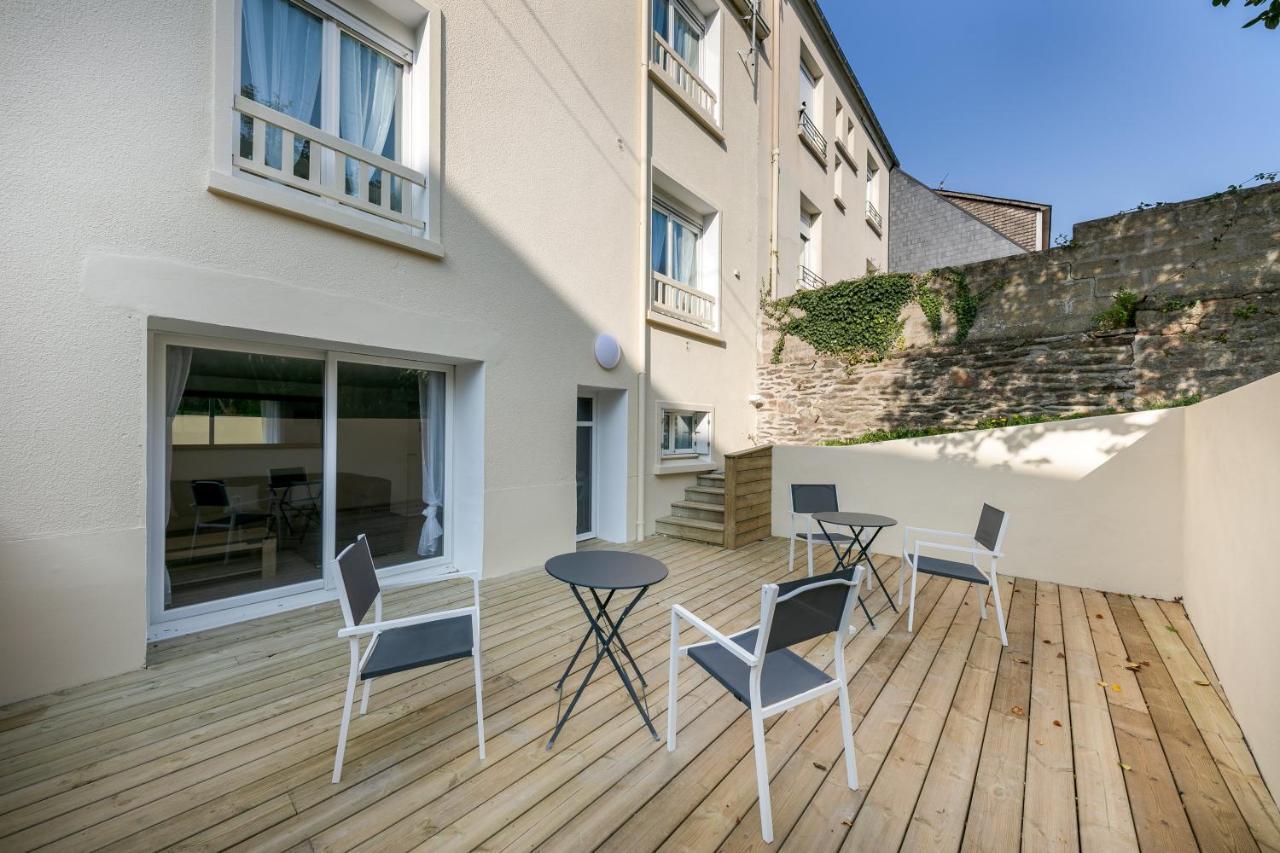 Le Belem : Chambre Spacieuse Avec Sdb Privative, Cuisine Et Salon Partages, Terrasse, Proche Facs Et Centre Брест Экстерьер фото